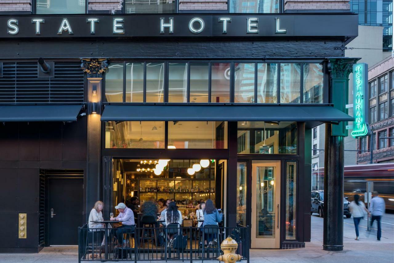 The State Hotel Seattle Exterior foto
